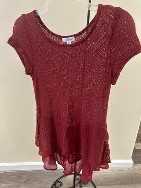 ci8nnamon color knit top